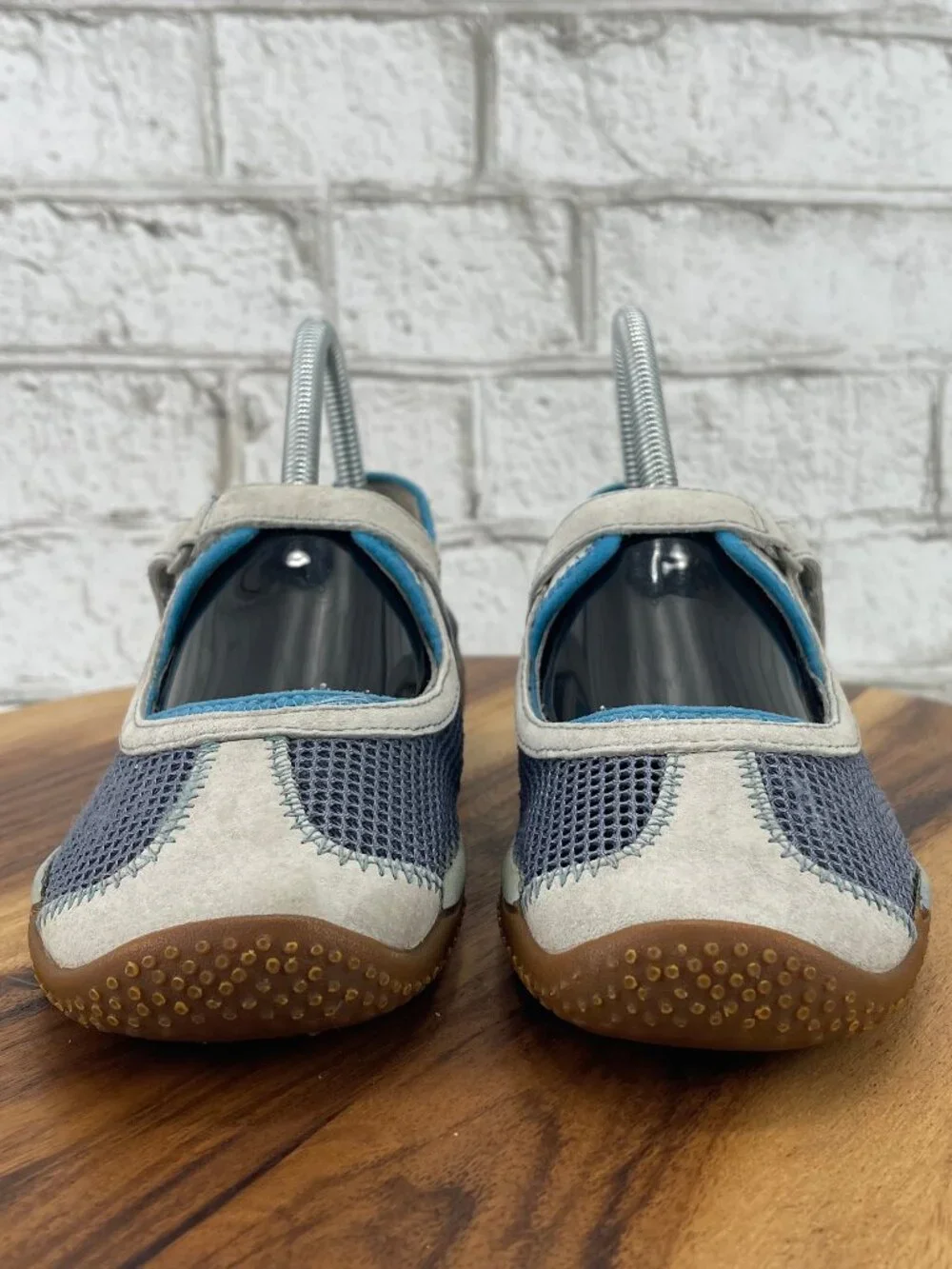 Merrell Circuit MJ Breeze Womens 6.5 Blue Gray Mary Jane Breathable Mesh Shoes